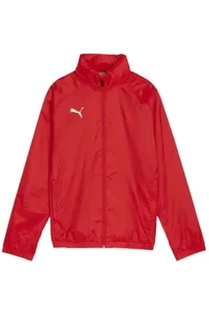 PUMA Regenjacke teamGOAL Regenjacke Kids Regenjacken Kinder Atmungsaktivität rot 116