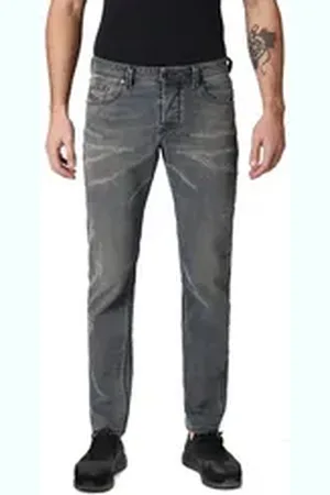 Diesel Tapered-fit-Jeans Herren Larkee-Beex 084TL Jeans Hose Regular Tapered blau W32
