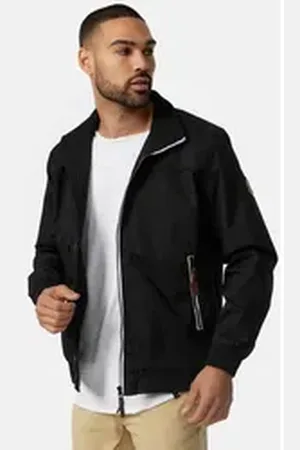 INDICODE Winterjacke Ivano mit Kragen & Reißverschluss beige L