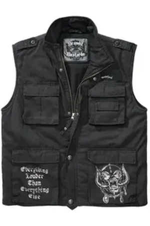 Motörhead Brandit Steppweste Brandit Herren Ranger Vest (1-tlg) schwarz 3XL