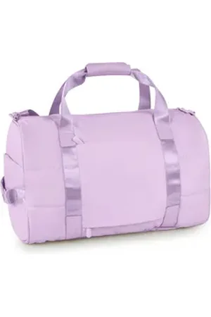 Heys Reisetasche The Puffer Duffle Bag, Weekender Duffle Bag Schuhfach Aufstecksystem lila