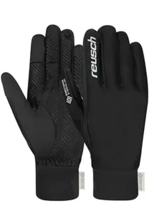 Reusch Skihandschuhe Karayel WINDSTOPPER® TOUCH-TEC Junior mit winddichter und atmungsaktiver Funktion schwarz|silberfarben 5