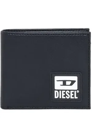 Diesel Geldbörse Kunstleder Geldbeutel mit Kleingeldfach - HIRESH S X08000 schwarz