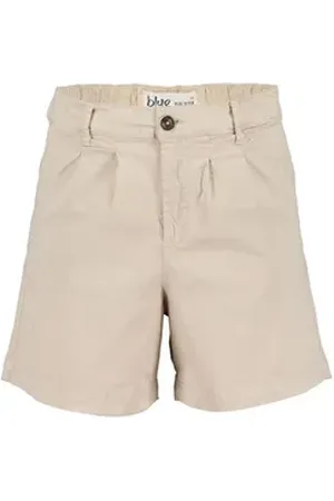 Blue Seven Bermudas Damen Shorts mit Knopf und Reißverschluss - Unifarbene Kurze Hose 38