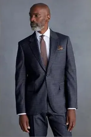Next Baukastensakko Slim Fit Signature Karierter Zignone Anzug: Sakko (1-tlg) lila 46 (GB: 36R)