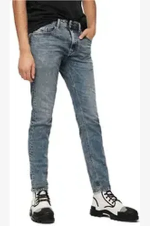 Diesel Skinny-fit-Jeans Thommer 084UX Herren Jeans Hose Regular Slim Skinny blau W29