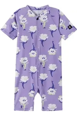 Reima Schwimmanzug ATLANTTI Logo-Applikation blau|lila 098