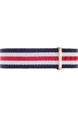 Daniel Wellington Uhrenarmband Unisex-Uhrenarmbänder blau|rot