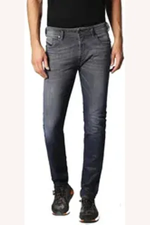 Diesel Skinny-fit-Jeans Sleenker 084LP Herren Jeans Hose Slim Skinny blau W27