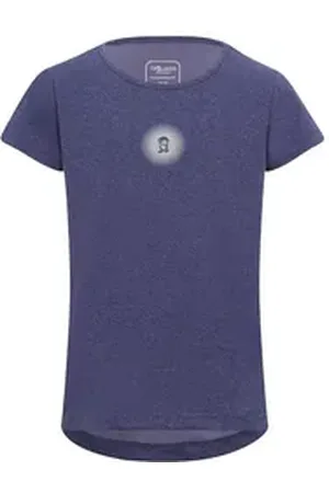 TROLLKIDS Funktionsshirt Preikestolen blau|lila 110