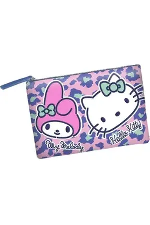KARACTERMANIA Kosmetiktasche Sanrio Hello Kitty Kulturbeutel Kulturtasche Waschtasche Strandtasche rosa
