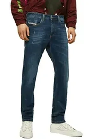 Diesel Skinny-fit-Jeans Thommer 083AZ Herren Jeans Hose Regular Slim Skinny blau