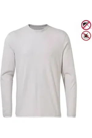 Craghoppers Langarmshirt - NOSI BOTANICAL Coulter - Herren Langarmshirt, hellgrau grau|silberfarben XXL