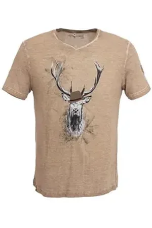 Almgwand T-Shirt DRISTENALM braun XS