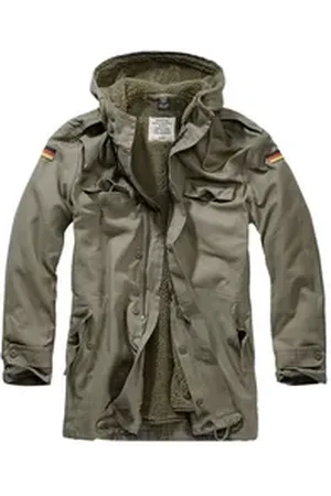 Brandit Brandit Parka Bw Parka Flag grün 4XL