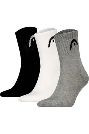Head Sportsocken Unisex Socken 3er Pack Baumwolle (Packung, 3er Pack) bunt|grau|schwarz 39-42