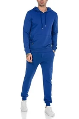 Redbridge Jogginganzug für Herren – Ideal für Freizeit und Sport (2-tlg), Premium Qualität blau S