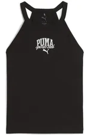 PUMA Tanktop CLASS Kurzes Slim Fit Tanktop Damen schwarz XL