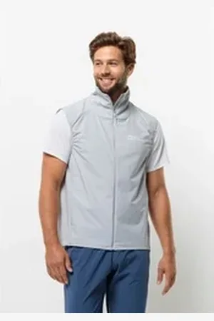 Jack Wolfskin Funktionsweste PRELIGHT VEST M grau XL (54/56)