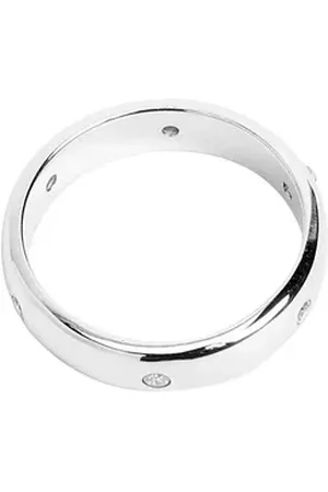 Next Fingerring Collection Luxe Zirkonia-Ring aus Sterlingsilber (1-tlg) silberfarben S (GB: N / DE 54)