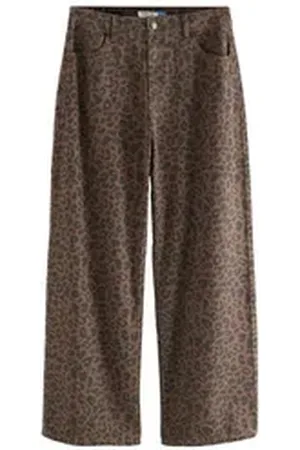 Next Weite Jeans Hose mit weitem Bein (1-tlg) bunt 28