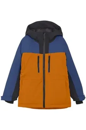 Color Kids Trainingsjacke COBoys Jr. Ski Jacket -Contrast sportliche Übergangsjacke orange 116