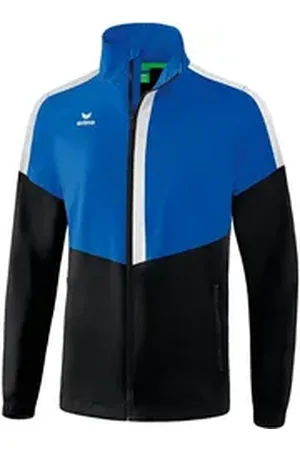 Erima Regenjacke Squad Regenjacke Kids Regenjacken Kinder Atmungsaktivität blau|schwarz 152