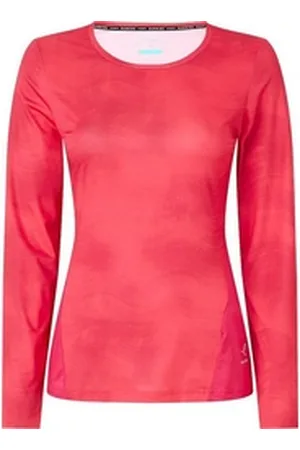 energetics Langarmshirt Da.-Langarmshirt Gerddy LS W 900 AOP/RED S