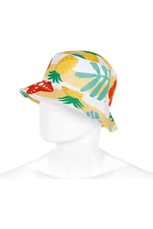 KARACTERMANIA Fischerhut Sun Bucket Kindermütze Hut Mütze Sommerhut Sommerliches Design bunt