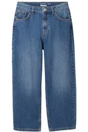 TOM TAILOR Weite Jeans Baggy Jeans mit recycelter Baumwolle blau 176