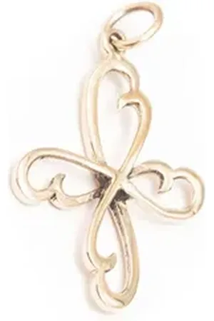 HOPLO Kettenanhänger 4 Elemente Bronze Anhänger Schmuck - Keltische Knoten - 42x28mm