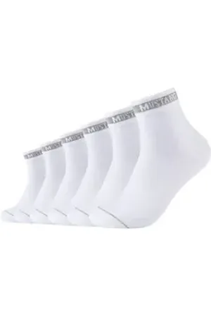 Mustang Kurzsocken Kurzsocken 6er Pack weiß 43/46