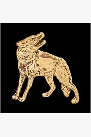 HOPLO Kettenanhänger Wolf Wulf Mythologie Schmuck Anhänger Bronze Wald Hund