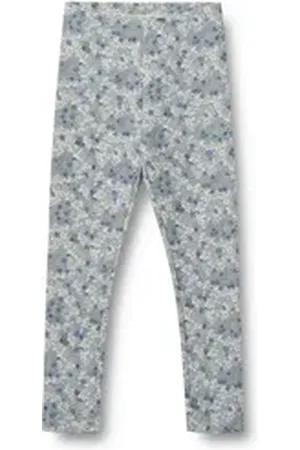 WHEAT Leggings Jersey Leggings Jules Blue Summer Flowers Leggings 128