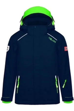 TROLLKIDS Winterjacke Kids Holmenkollen Snow Jacket Pro blau 92 Kinder