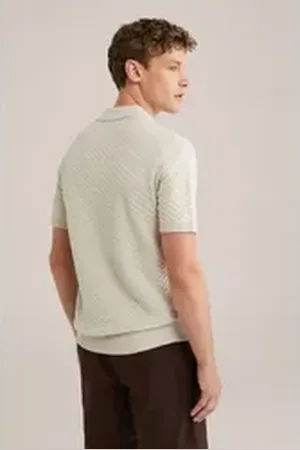 WE Fashion Poloshirt beige L