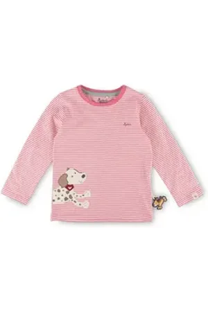 sigikid Langarmshirt Langarmshirt Funny Dog (1-tlg) rosa 116