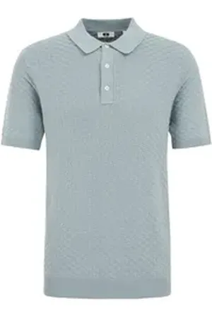 WE Fashion Poloshirt blau|grün M