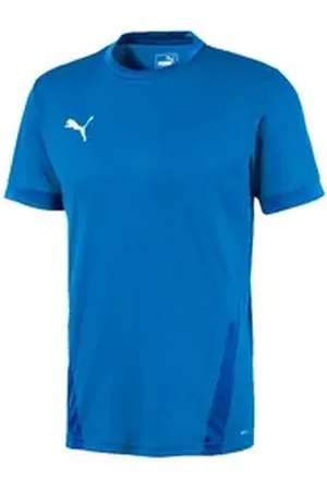 PUMA Fußballtrikot teamGOAL 23 Trikot kurzarm Kurzarm-Trikots Teamsport blau XL