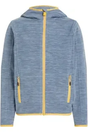 mc kinley McKINLEY Trekkingjacke Ju.-Fleece-Jacke Choco IV B MELANGE/BLUE SMOKE 176