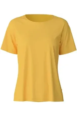 Calida Kurzarmshirt Favourites Sun Damen (1-tlg) gelb XXS (32/34)