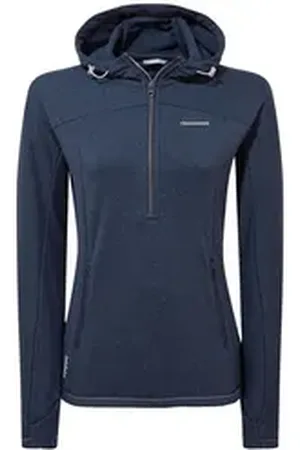 Craghoppers Fleeceshirt - Dynamic Kapuzenpulli - mit RV Taschen Sport Hoody, navy 44/XXL