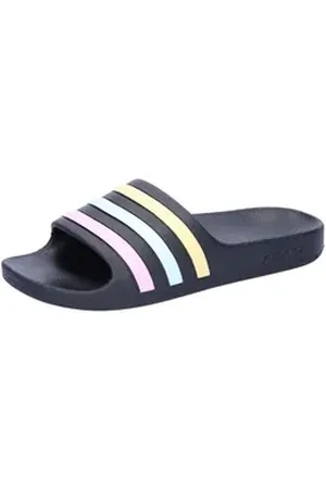 adidas Performance CORE Kinder Badeschlappen ADILETTE AQUA K Badeschuh orange|schwarz 35 EU