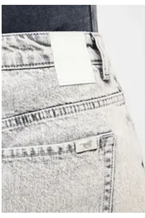 Mustang Mom-Jeans Damen Style Charlotte grau 32