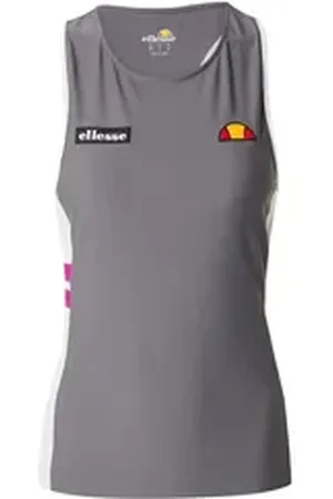 Ellesse Tanktop Woodside (1-tlg) Seitenstreifen grau|schwarz 12