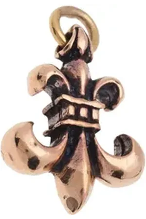 HOPLO Kettenanhänger französische Lilie Schmuck Anhänger Bronze