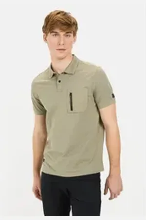 Camel Active Poloshirt mit Cooling Effekt Shirts_Poloshirt grün 4XL