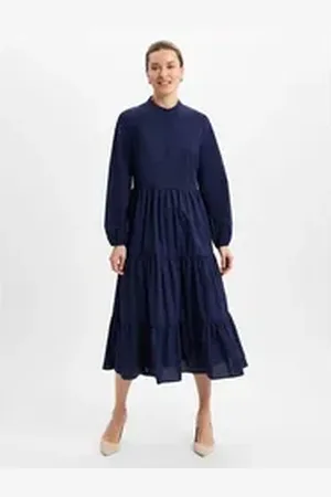 Ambiance A-Linien-Kleid blau 40