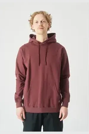 Cleptomanicx Kapuzensweatshirt Ligull mit lockerem Schnitt braun L