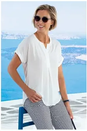 Serafini Kurzarmbluse 40